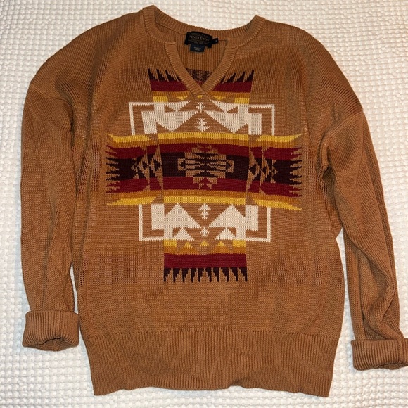 Pendleton vneck sweater - Picture 1 of 4